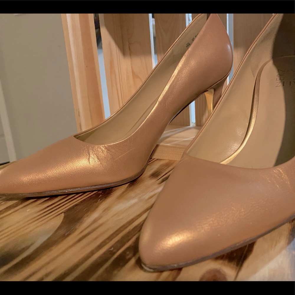 Rose gold nude Alizer Natur 10W Heels